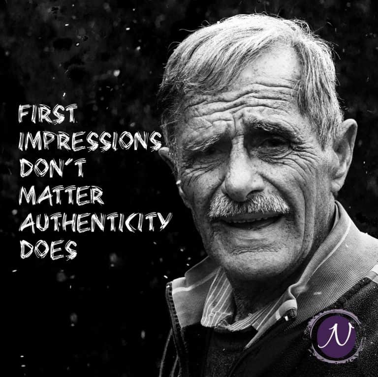First Impressions Matter! – Authenticity